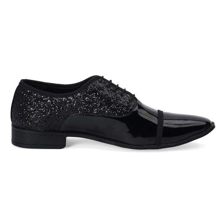Premium Gloss & Glitter Lace-Up Formals